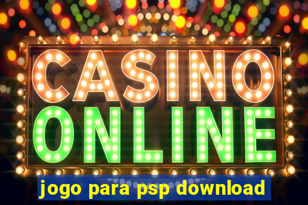 jogo para psp download